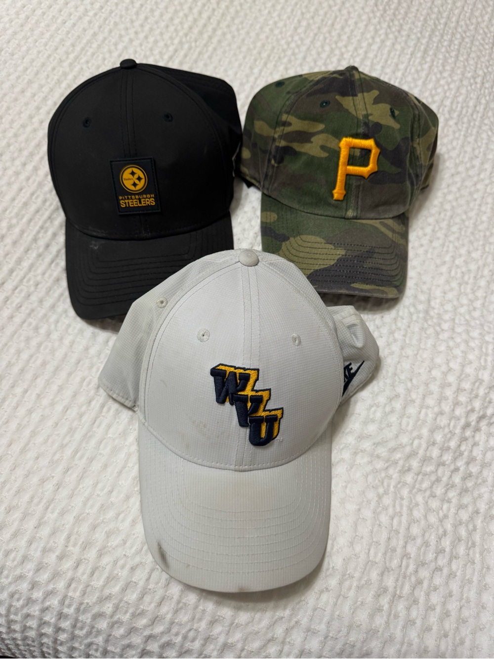 Branded Men’s Hats, Pittsburgh and WVU